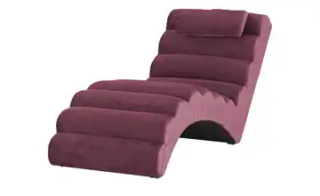 Twist Liege Miami Bordeauxrot Mikrofaser in Velours-Optik