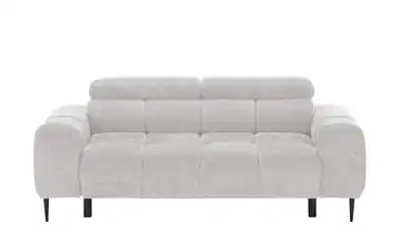 Twist Einzelsofa Plaza 2 Chenille Hellgrau Erweiterte Funktion