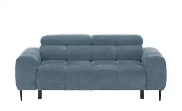 Twist Einzelsofa Plaza 2 Chenille Blau Erweiterte Funktion