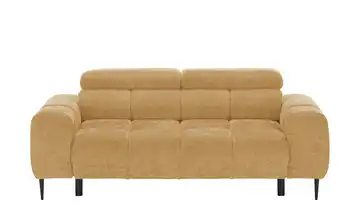 Twist Einzelsofa Plaza 2 Chenille Senfgelb Erweiterte Funktion