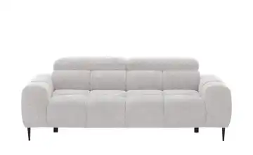 Twist Einzelsofa Plaza 3 Chenille Hellgrau Grundfunktion