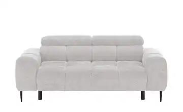 Twist Einzelsofa Plaza 2 Chenille Hellgrau Grundfunktion