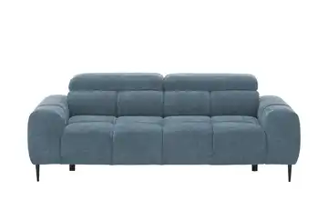 Twist Einzelsofa Plaza 3 Chenille Blau Erweiterte Funktion