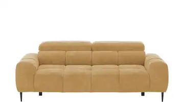 Twist Einzelsofa Plaza 3 Chenille Senfgelb Erweiterte Funktion