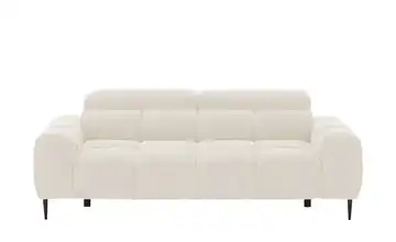 Twist Einzelsofa Plaza 3 Chenille Cremeweiß Erweiterte Funktion