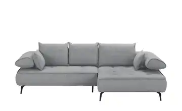 Twist Ecksofa Seledo Hellgrau rechts Erweiterte Funktion
