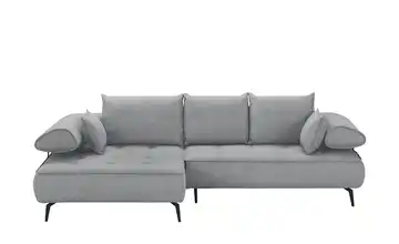 Twist Ecksofa Seledo Silbergrau links Erweiterte Funktion