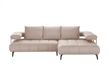 Twist Ecksofa Magnetic Rosa Erweiterte Funktion rechts