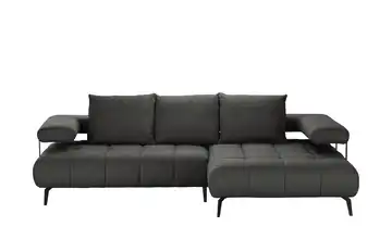 Twist Ecksofa Magnetic rechts Schwarz ohne