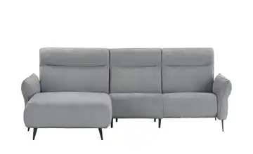 Twist Ecksofa Stelvio Erweiterte Funktion links Grau