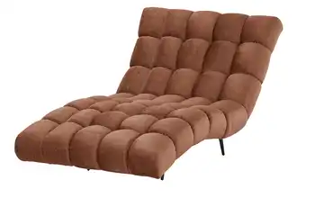 Twist Relaxliege Delphi Kupferfarben 120 cm Flachgewebe