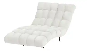 Twist Relaxliege Delphi Wollweiß 120 cm Flachgewebe