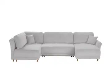 Wohnlandschaft mit Funktion Malyn II links Grau