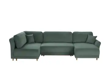 Wohnlandschaft mit Funktion Malyn II Grün links