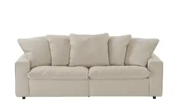 SOHO Big Sofa Kini Beige Flachgewebe