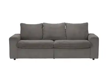 SOHO Big Sofa Kini Braun Cordstoff