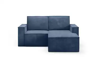 Orto Ecksofa Dunkelblau rechts