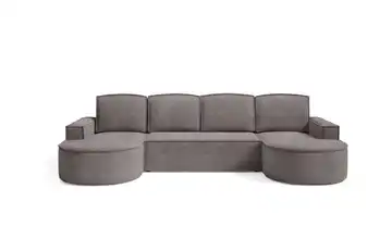 Wohnlandschaft Flow Mausgrau