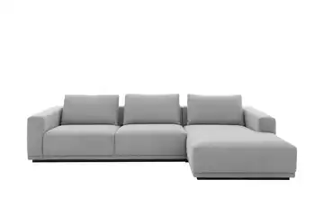 Musterring Ecksofa JustB! PM 200 Hellgrau rechts Erweiterte Funktion
