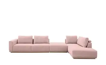 Musterring Ecksofa JustB! PM200 rechts Rosa Erweiterte Funktion