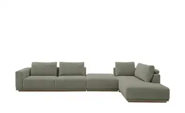 Musterring Ecksofa JustB! PM200 rechts Olivgrün ohne