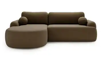 Ecksofa Aurio Braun links