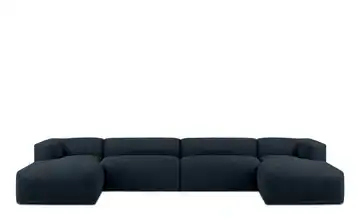 KONSIMO Wohnlandschaft Dunkelblau