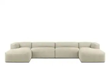 KONSIMO Wohnlandschaft Ecru