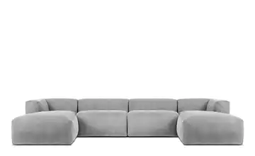 KONSIMO Wohnlandschaft Hellgrau