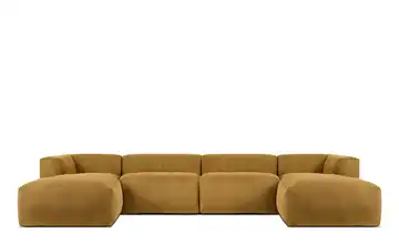 KONSIMO Wohnlandschaft Gelb