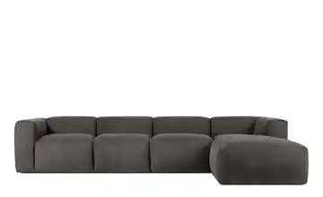 KONSIMO Ecksofa 365 cm Grau rechts 6