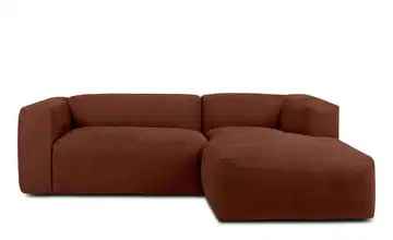 KONSIMO Ecksofa 225 cm Orange rechts 4