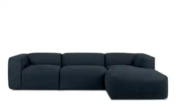 KONSIMO Ecksofa 285 cm Dunkelblau rechts 5