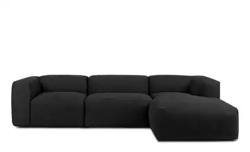 KONSIMO Ecksofa 285 cm Graphit rechts 5