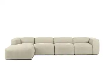 KONSIMO Ecksofa Buffo 365 cm Ecru links 6