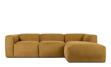 KONSIMO Ecksofa 285 cm Gelb rechts 5