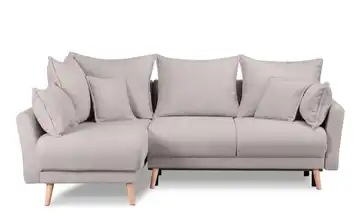 KONSIMO Ecksofa Hellgrau links
