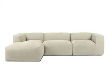 KONSIMO Ecksofa Buffo 285 cm Ecru links 5