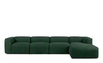 KONSIMO Ecksofa 365 cm Waldgrün rechts 6