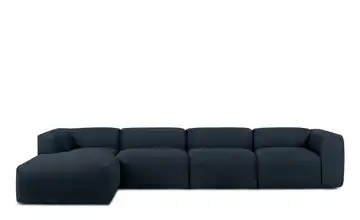 KONSIMO Ecksofa Buffo 365 cm Dunkelblau links 6