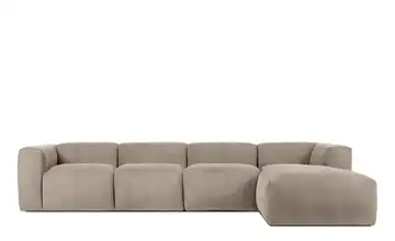 KONSIMO Ecksofa 365 cm Beige rechts 6