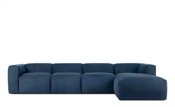 KONSIMO Ecksofa 365 cm Mitternachtsblau rechts 6