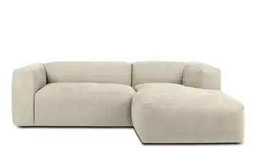 KONSIMO Ecksofa 225 cm Ecru rechts 4