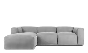 KONSIMO Ecksofa Buffo 285 cm Hellgrau links 5