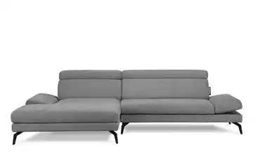 KONSIMO Ecksofa Grau links