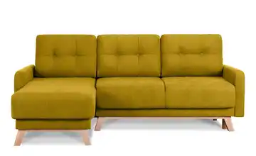 KONSIMO Ecksofa Gelb links