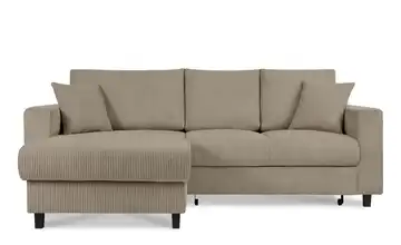 KONSIMO Ecksofa Beige links