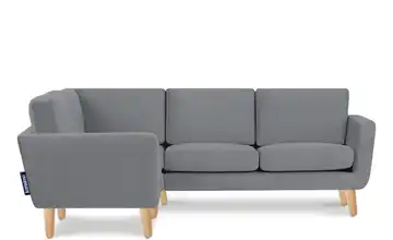 KONSIMO Ecksofa Grau links