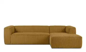 KONSIMO Ecksofa Gelb rechts
