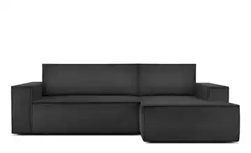 KONSIMO Ecksofa Napi Dunkelgrau rechts